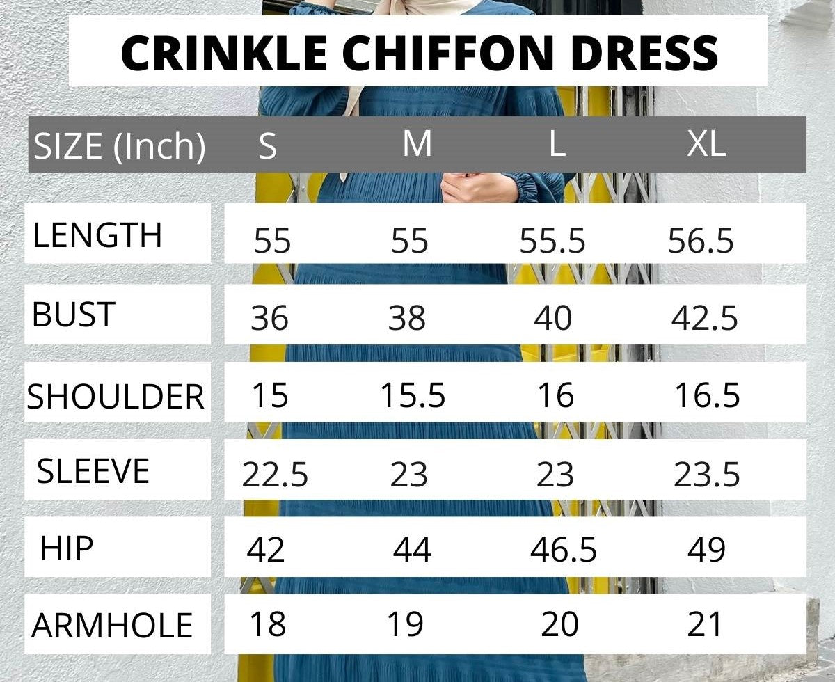 Orchid Crinkle Chiffon Dress