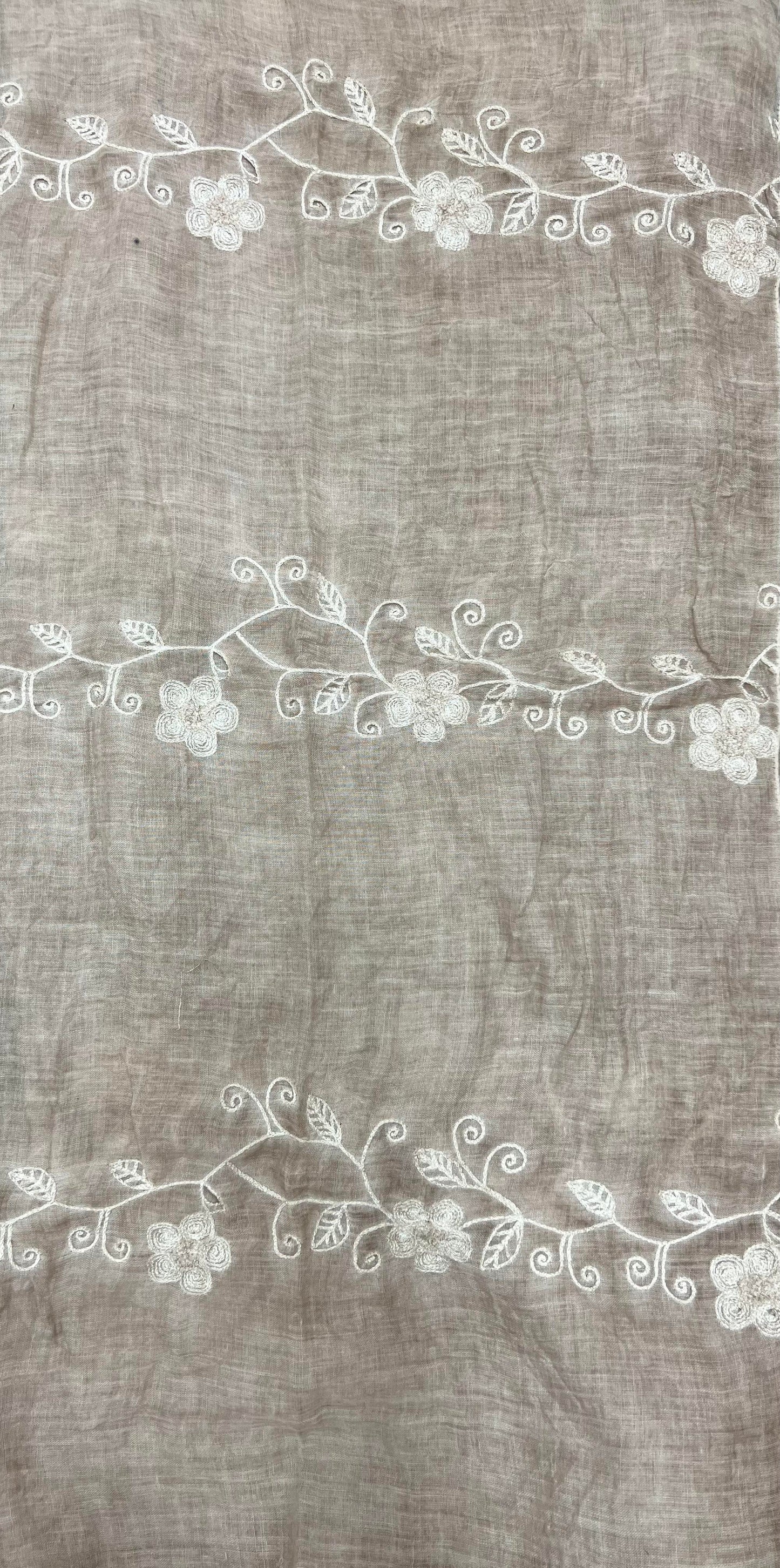 Self Embroidered Hijab + - Chaddors