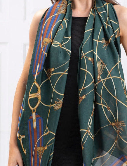 Green Equestrian Hijab