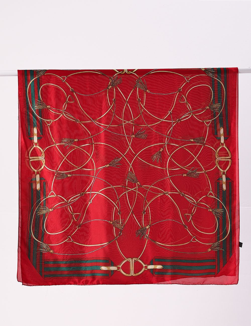 Red Equestrian Hijab