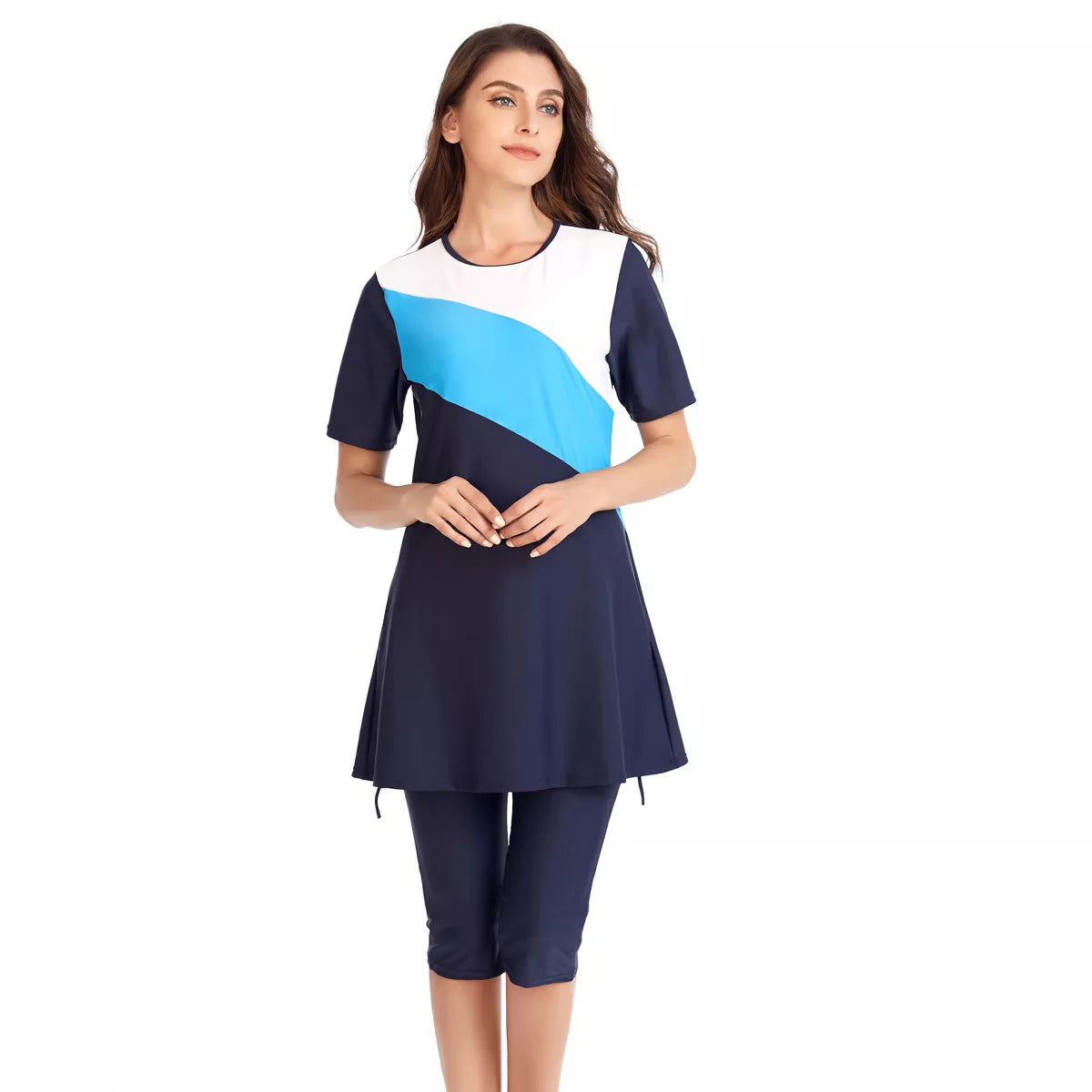 Turquoise and Navy Burkini - Chaddors