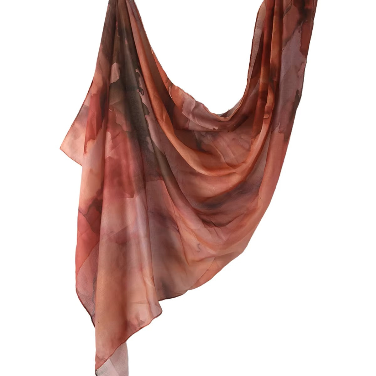 Watercolor Ember Modal Viscose Hijab