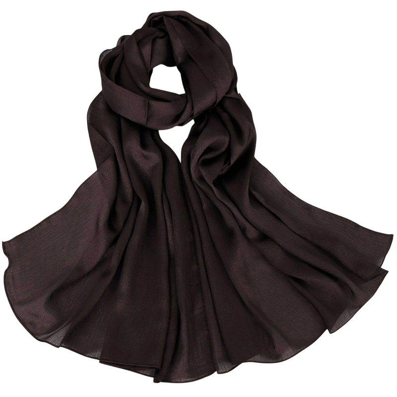 Silk Solid Hijabs + - Chaddors