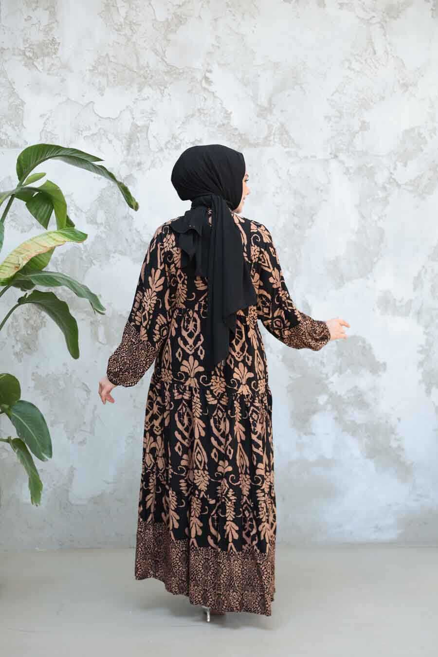 Almond Print Summer Dress