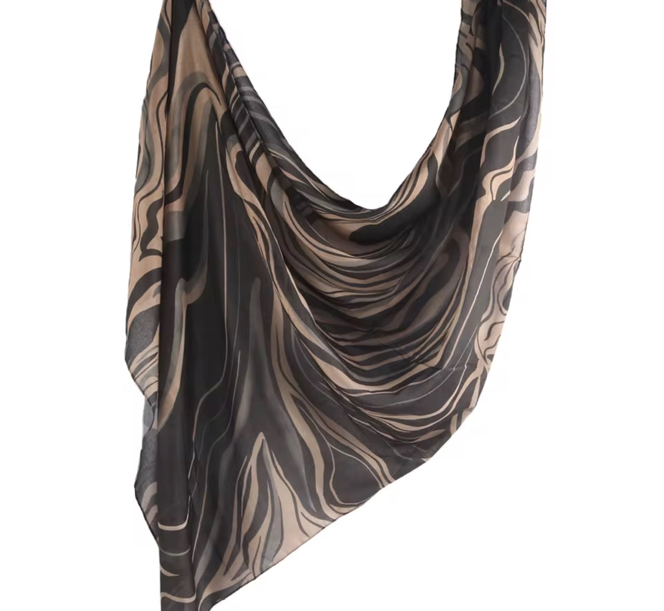 Brown Lines Modal Print