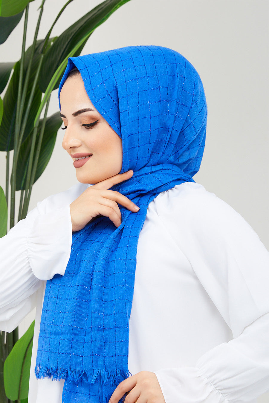 Small Squares Turkish Hijab +