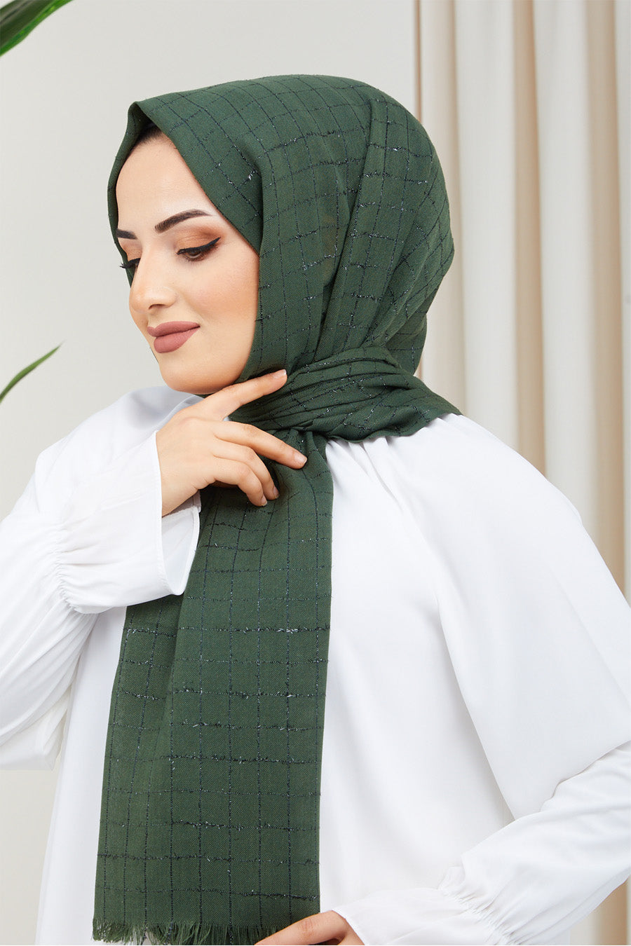 Small Squares Turkish Hijab +