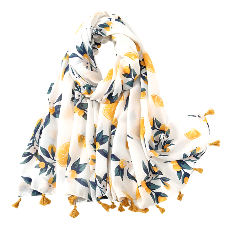 Printed Tassel Hijabs - 2 (Multiple Designs)