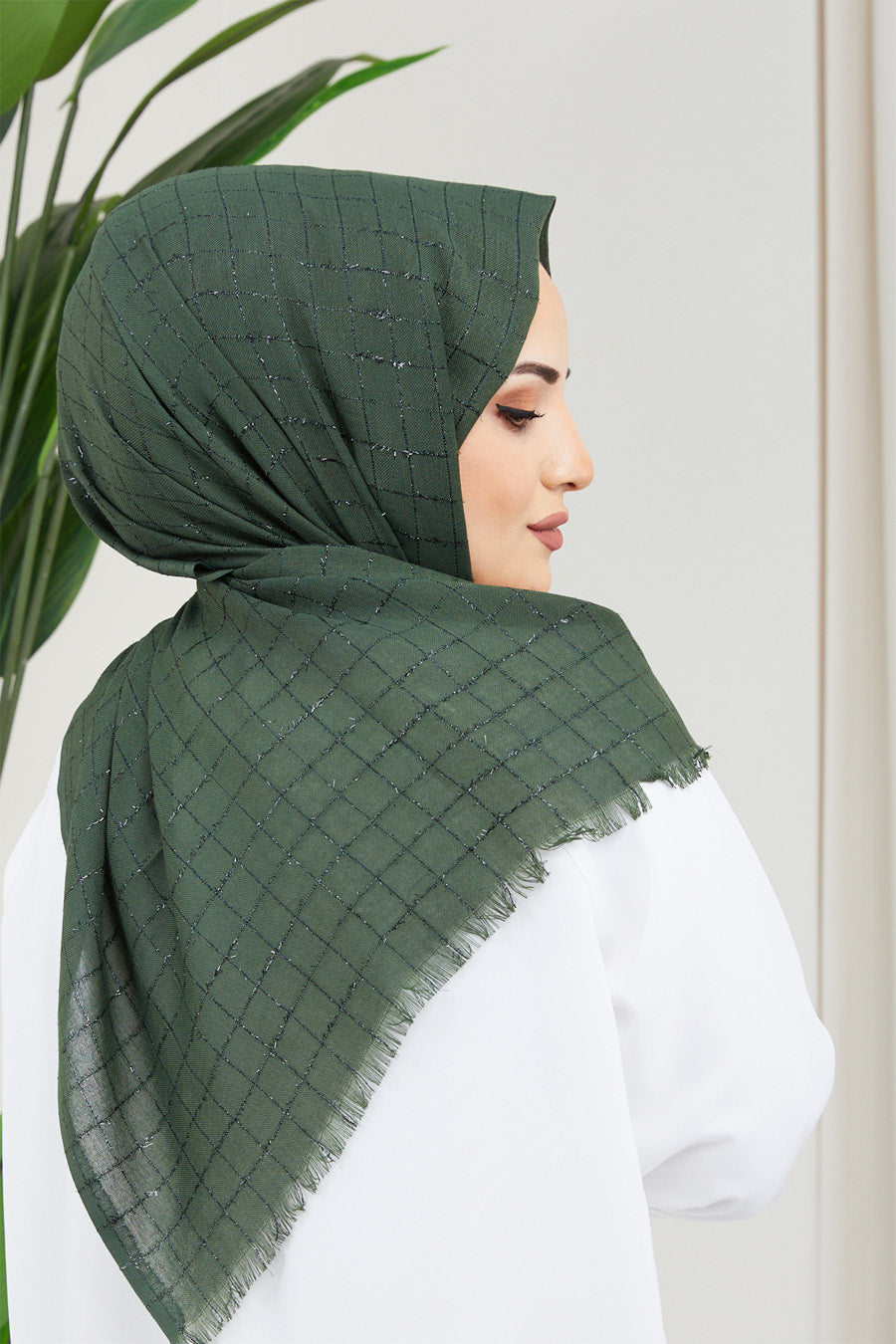 Small Squares Turkish Hijab +