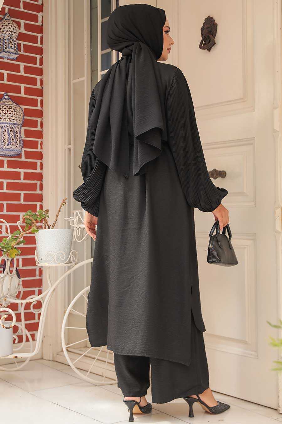 Black 2 Piece Turkish Suit