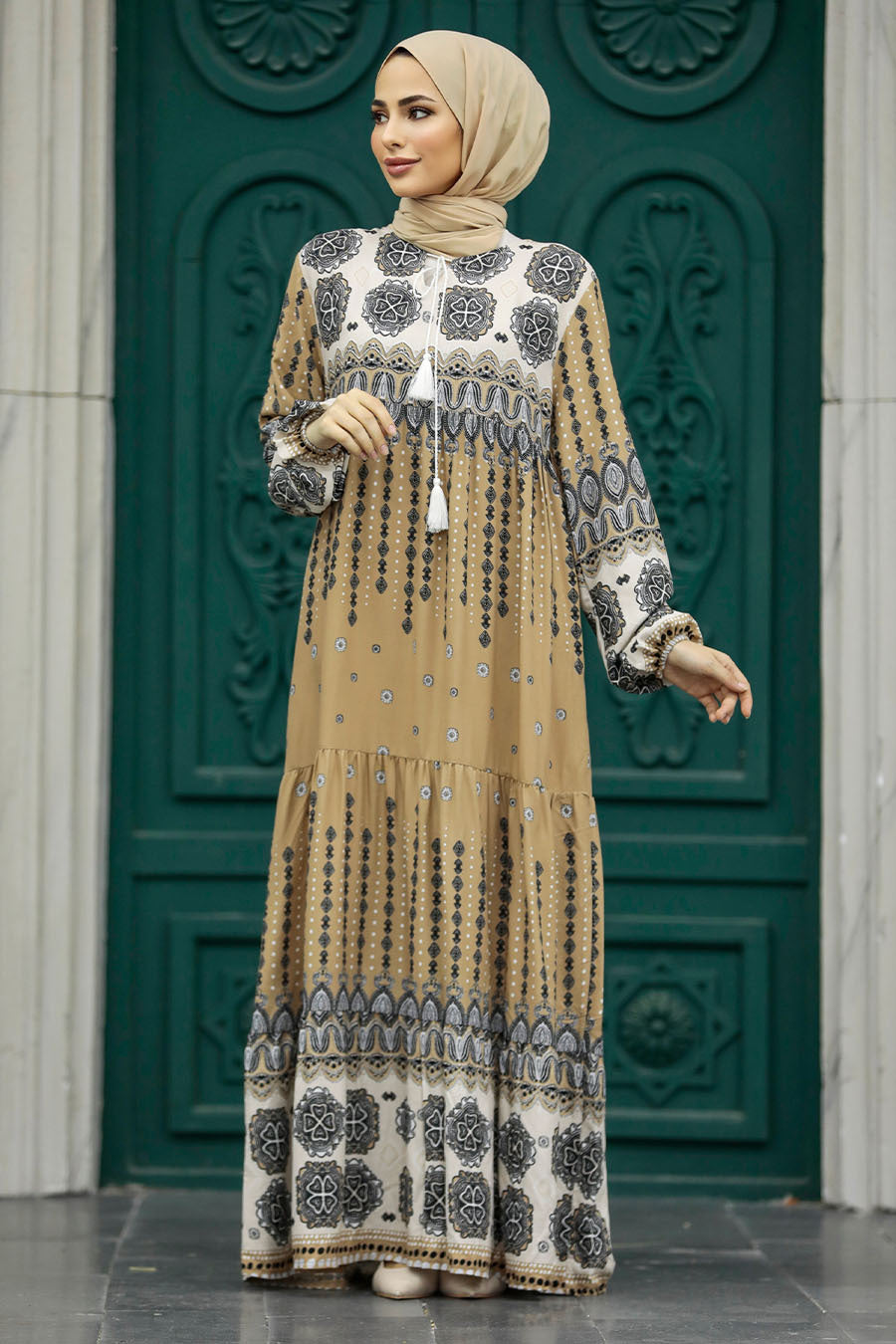 Beige Summer Dress