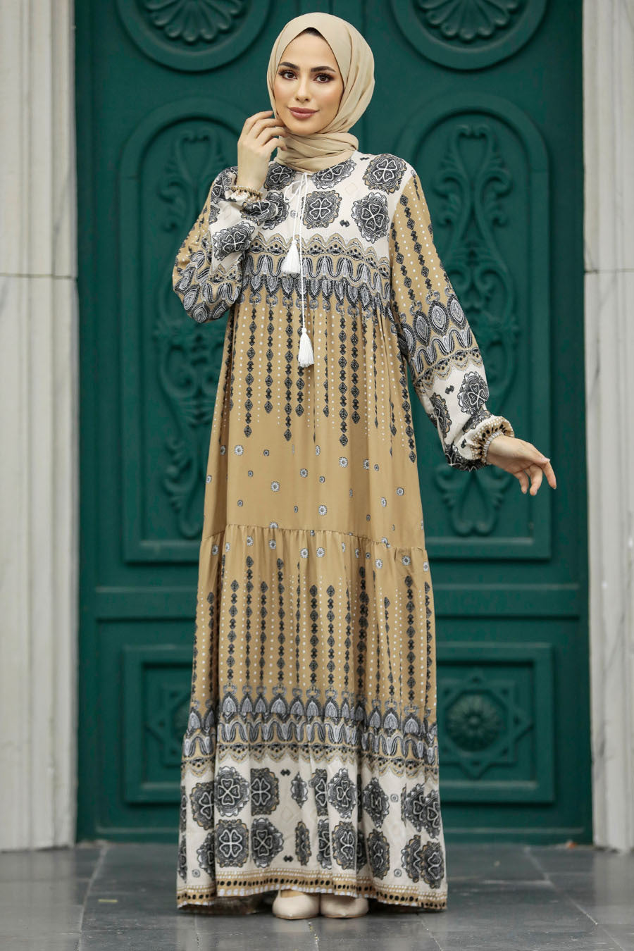 Beige Summer Dress