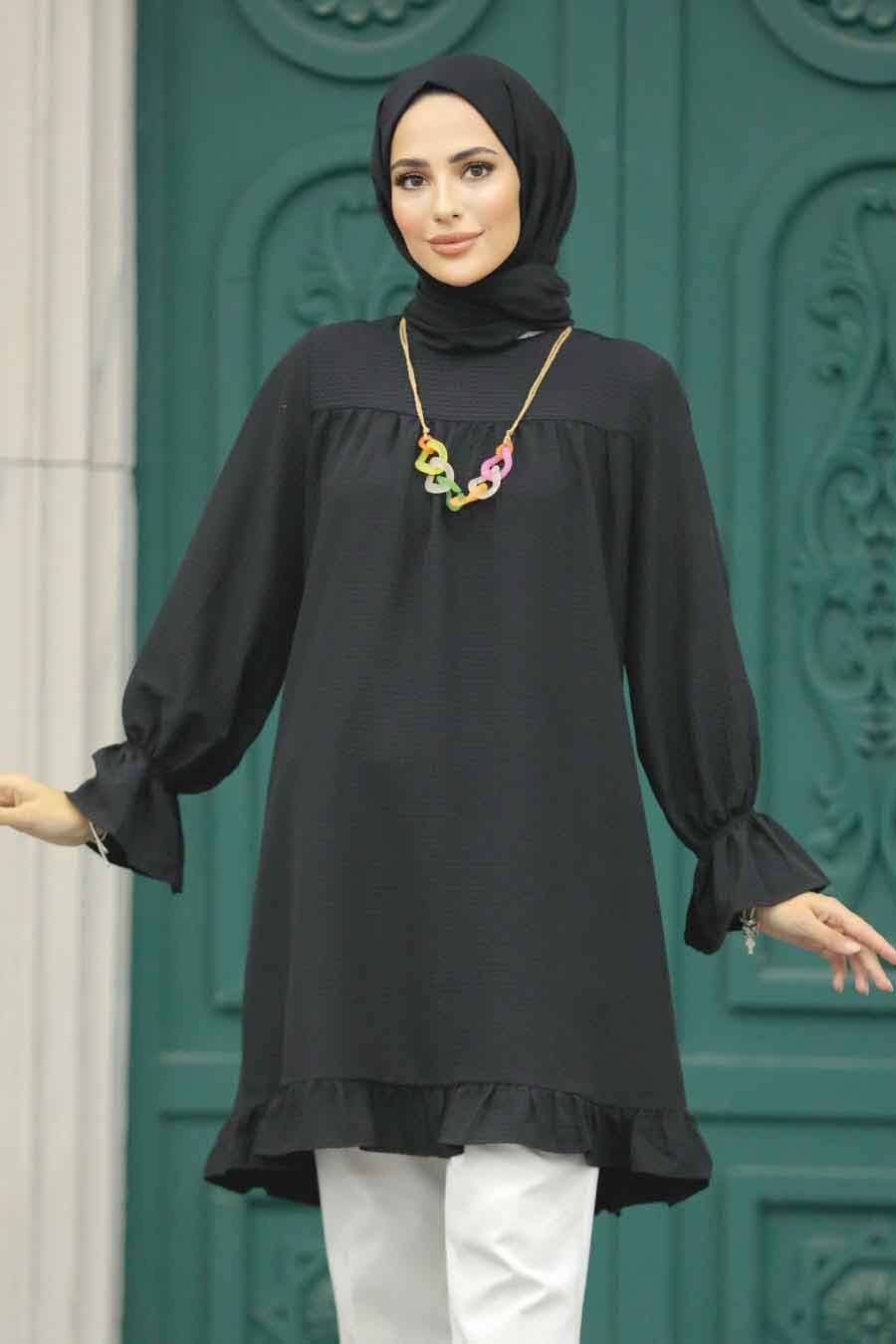 Black Turkish Tunic