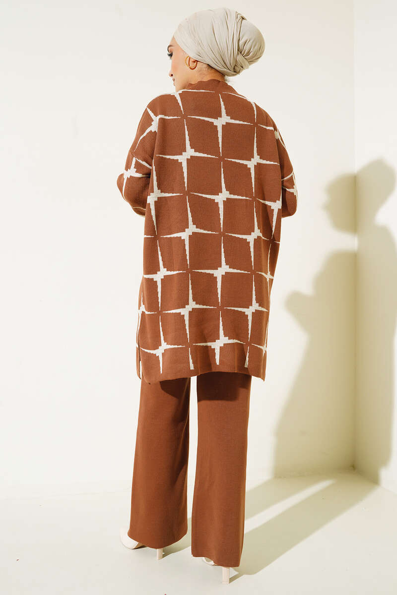 Brown Knit Co-ord