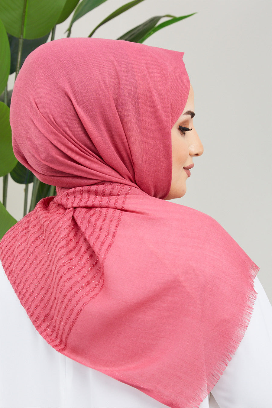 Glitter Lines Turkish Hijab +
