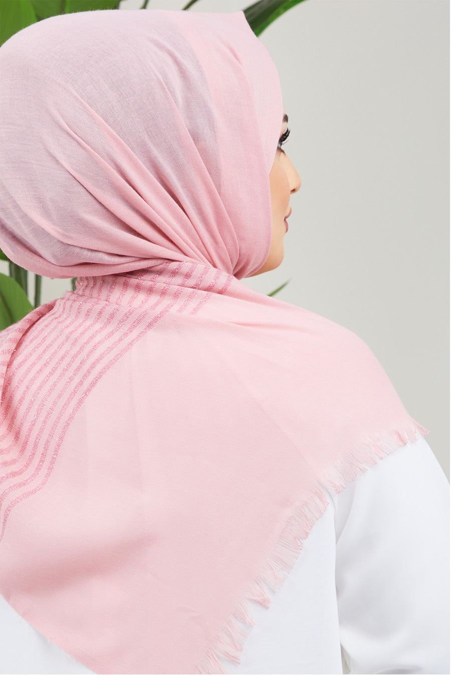 Glitter Lines Turkish Hijab +