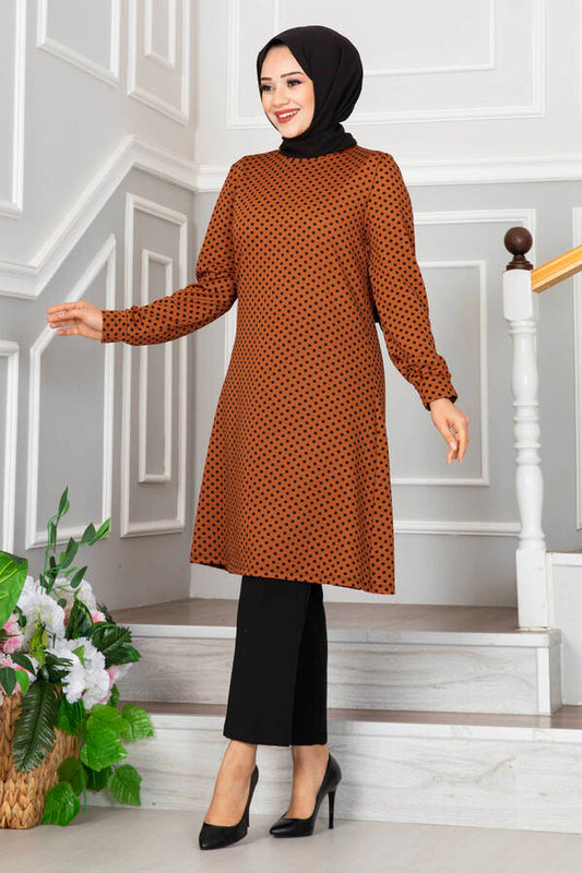 Marmalade Polka Dots Turkish Tunics - Chaddors
