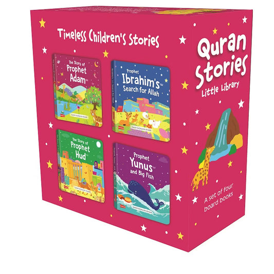 Quran Stories - Little Library - Vol.2 (4 Board Books Set) - Chaddors