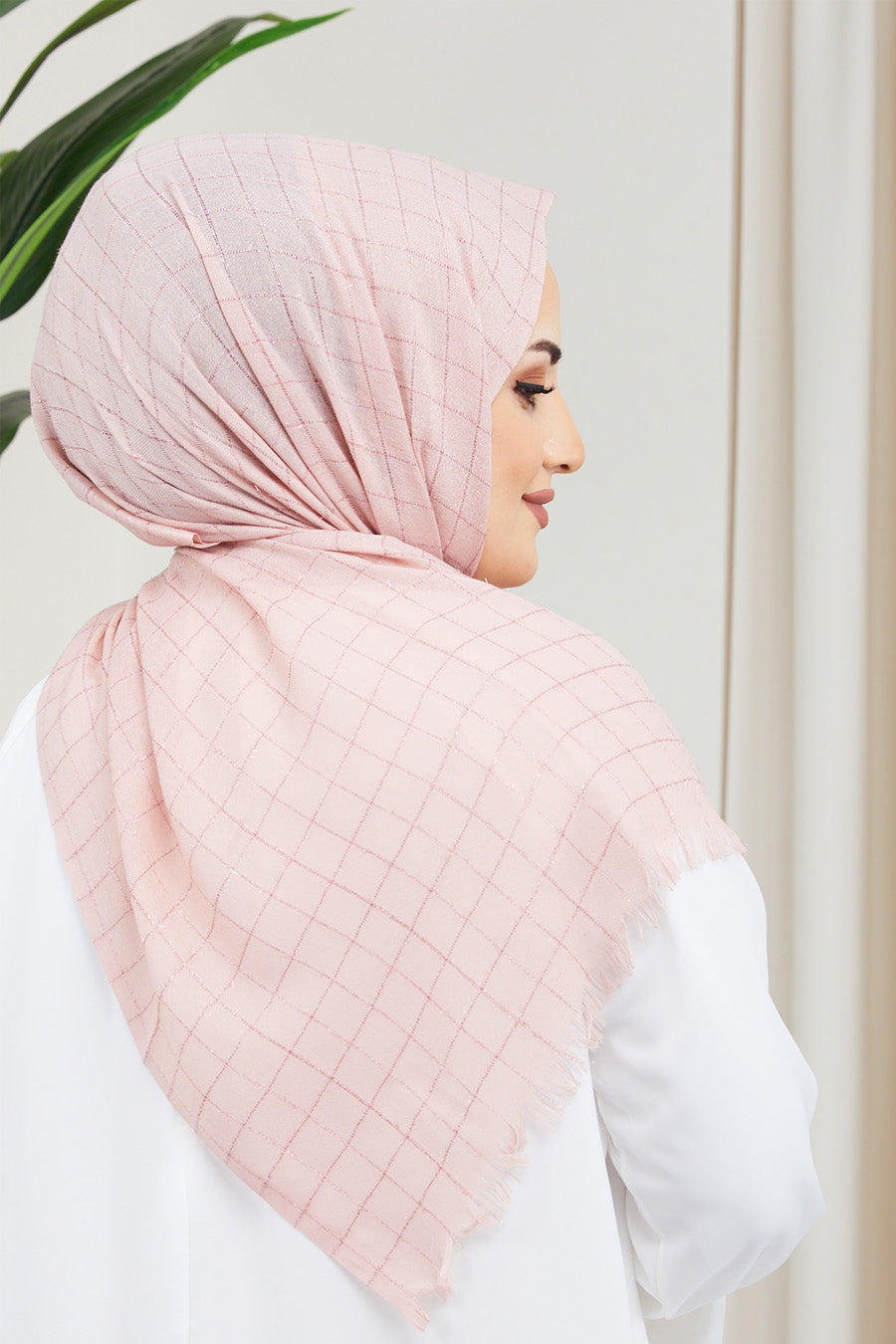 Small Squares Turkish Hijab +