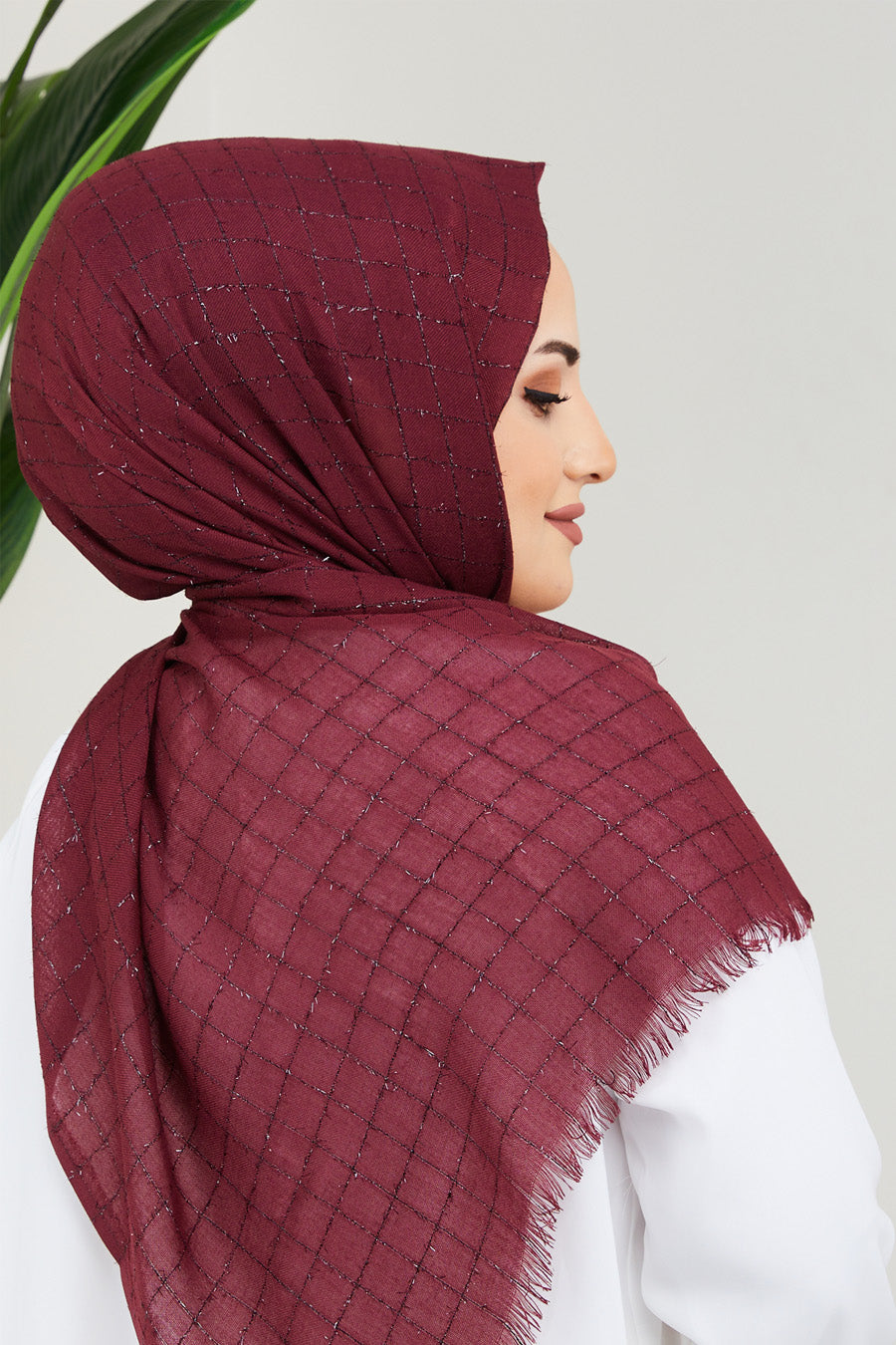 Small Squares Turkish Hijab +