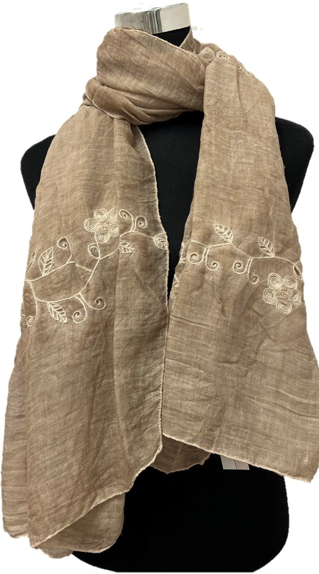 Self Embroidered Hijab + - Chaddors