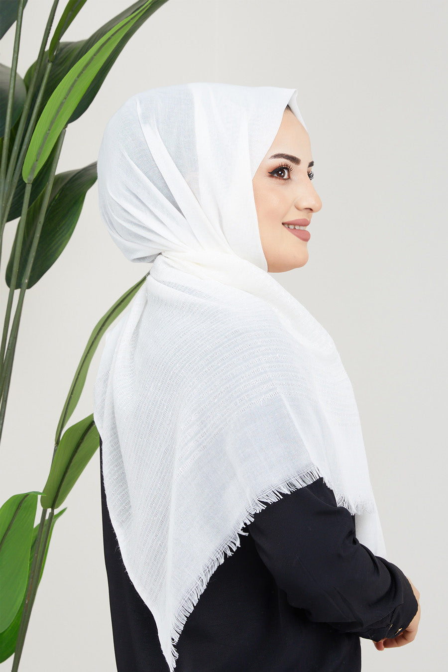 Glitter Lines Turkish Hijab +