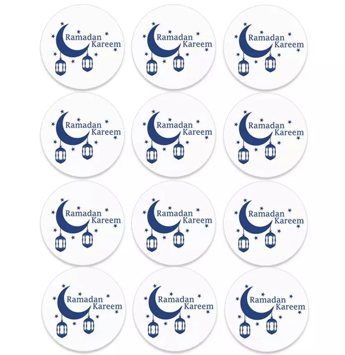 New Ramadan Mubarak Sticker Sheets