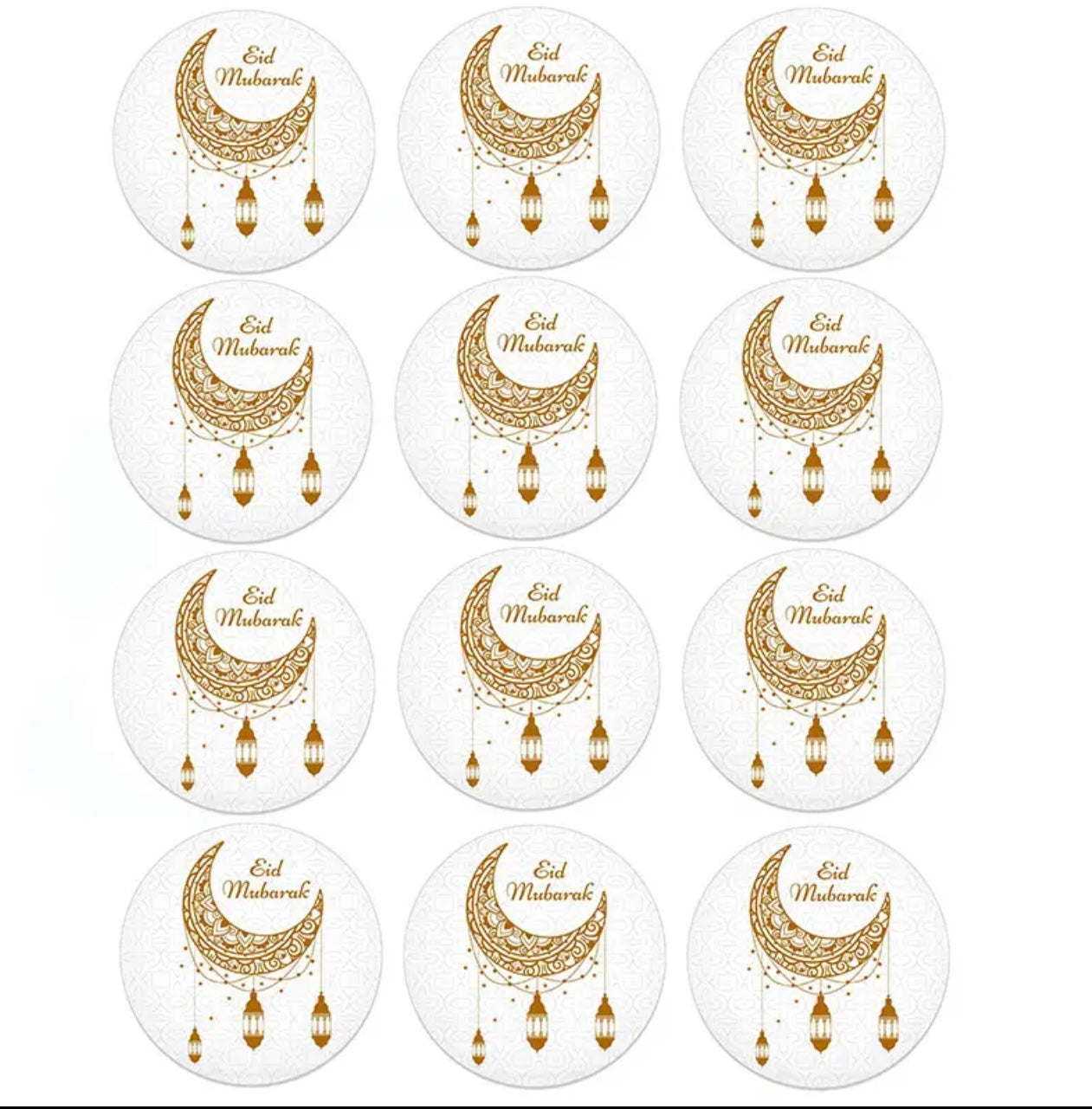 New Eid Mubarak Sticker Sheet