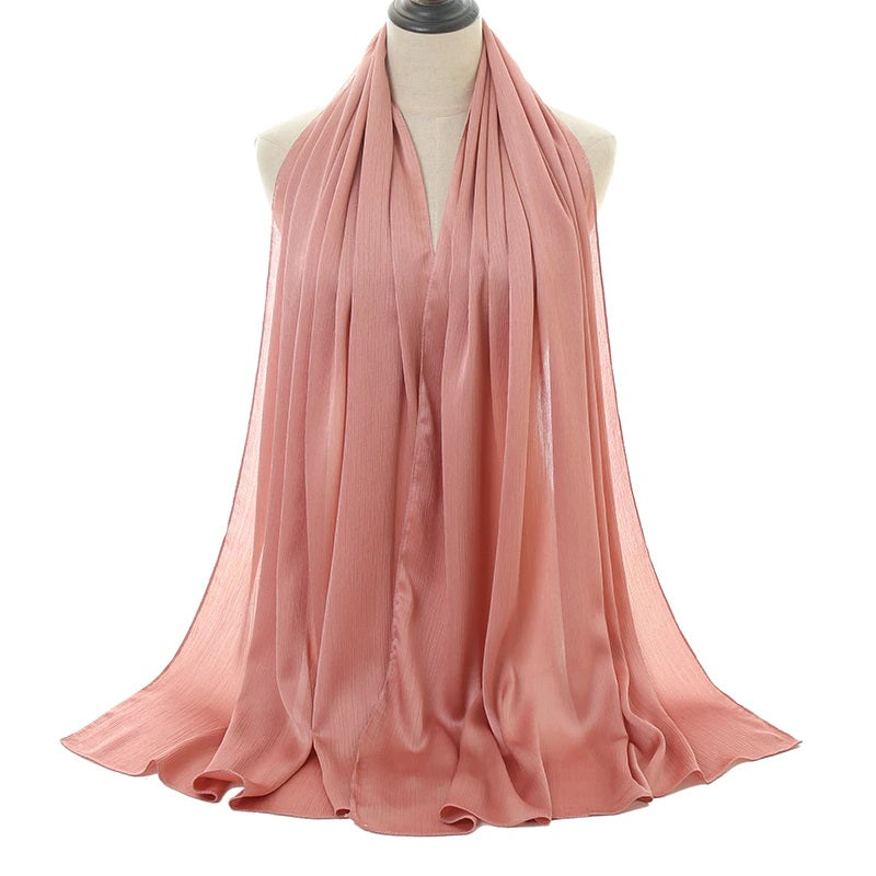 Silk Chiffon Crinkle - Chaddors