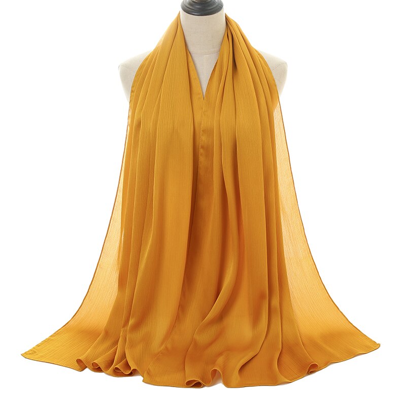 Silk Chiffon Crinkle - Chaddors