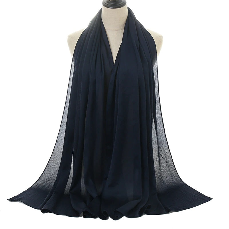 Silk Chiffon Crinkle - Chaddors
