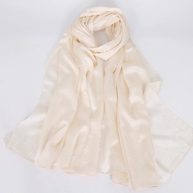 Silk Solid Hijabs + - Chaddors