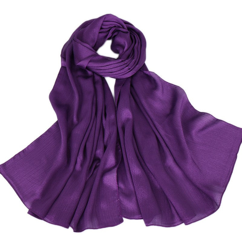 Silk Solid Hijabs + - Chaddors