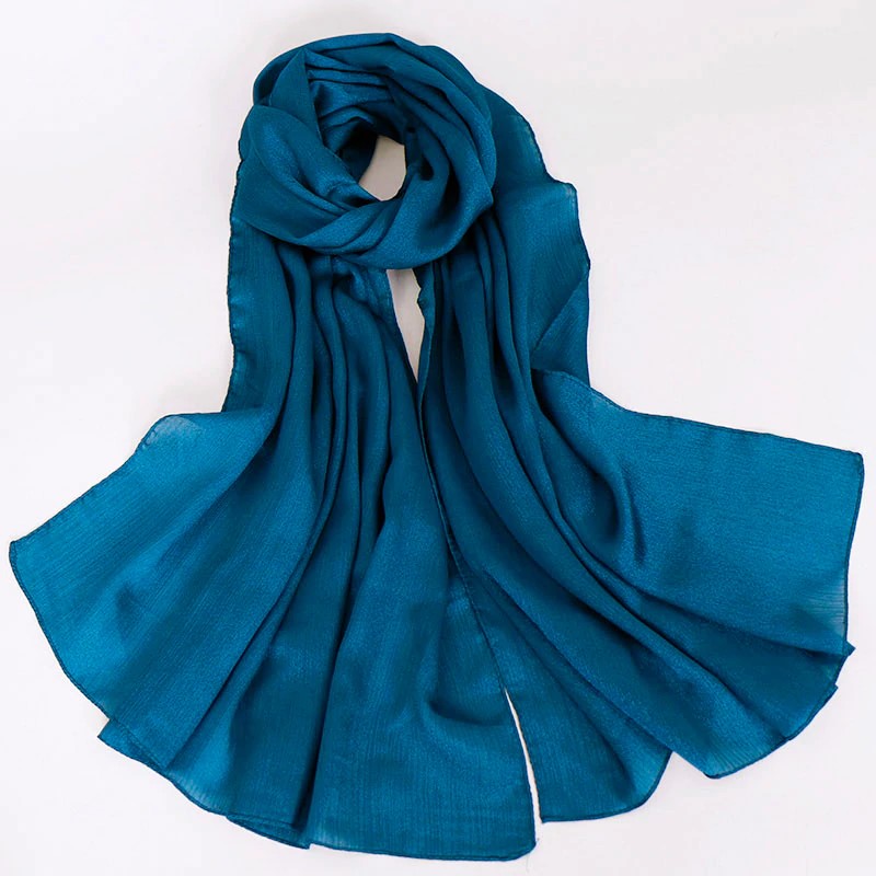 Silk Solid Hijabs + - Chaddors
