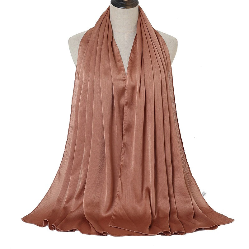 Silk Chiffon Crinkle - Chaddors