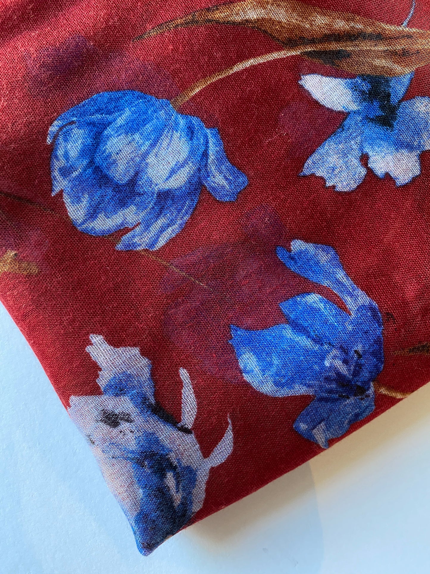 Maroon Viscose Printed - Chaddors