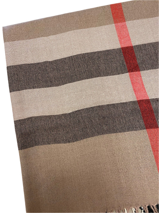 Taupe Burbs Scarf