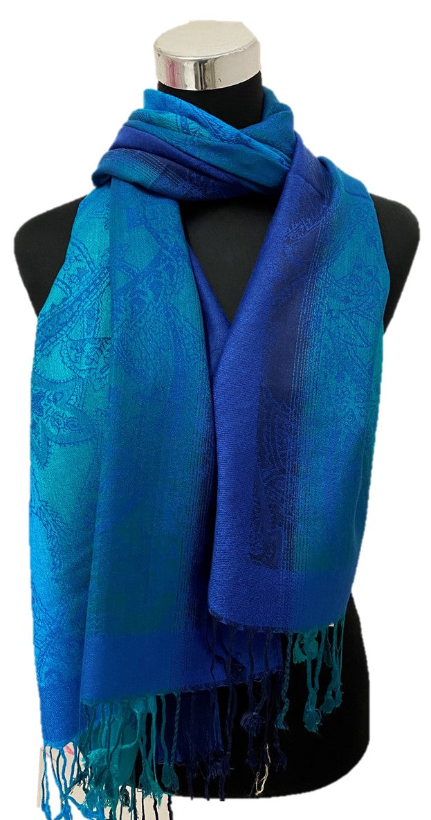Turquoise Pashmina