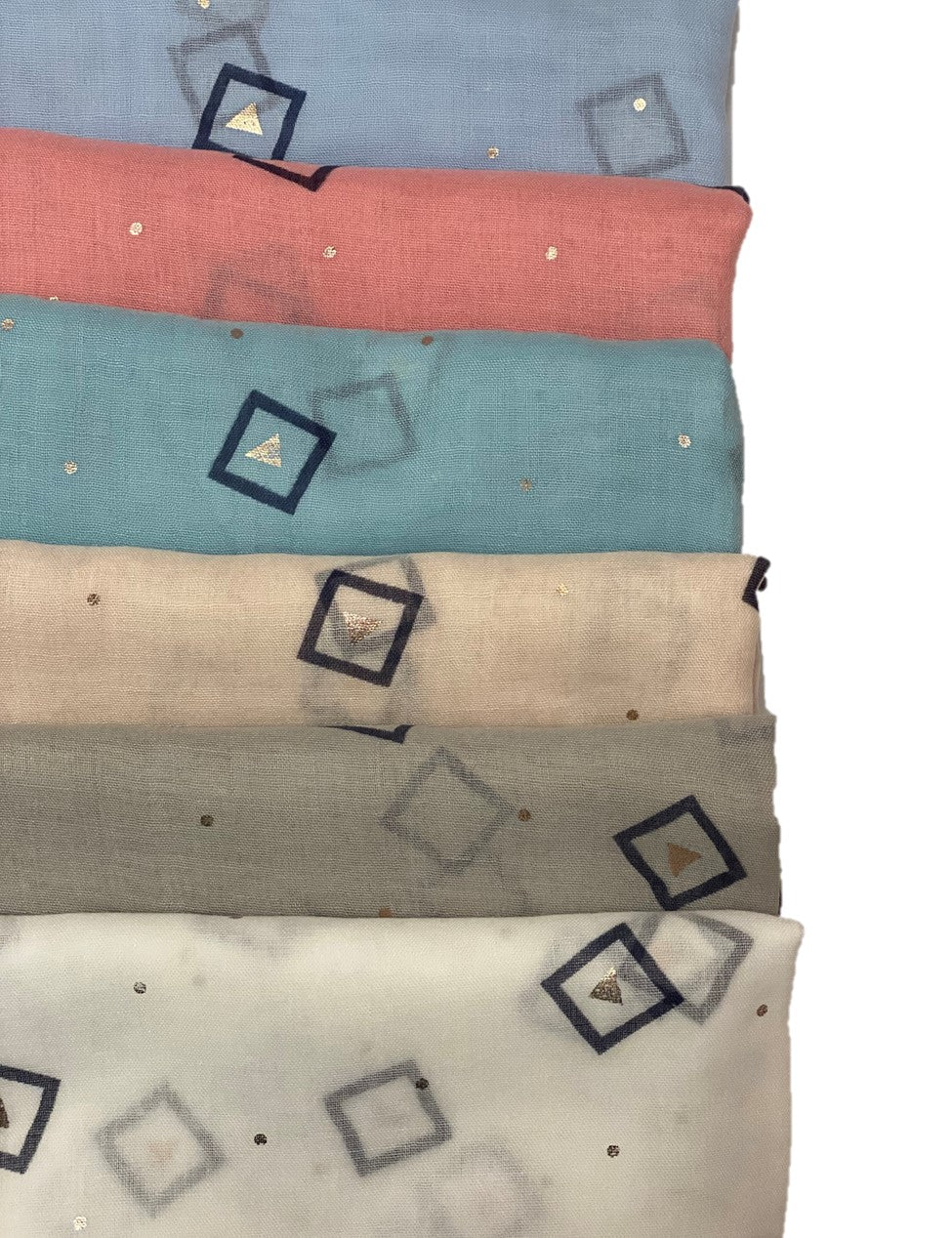 Squares with glitter dots Hijabs +