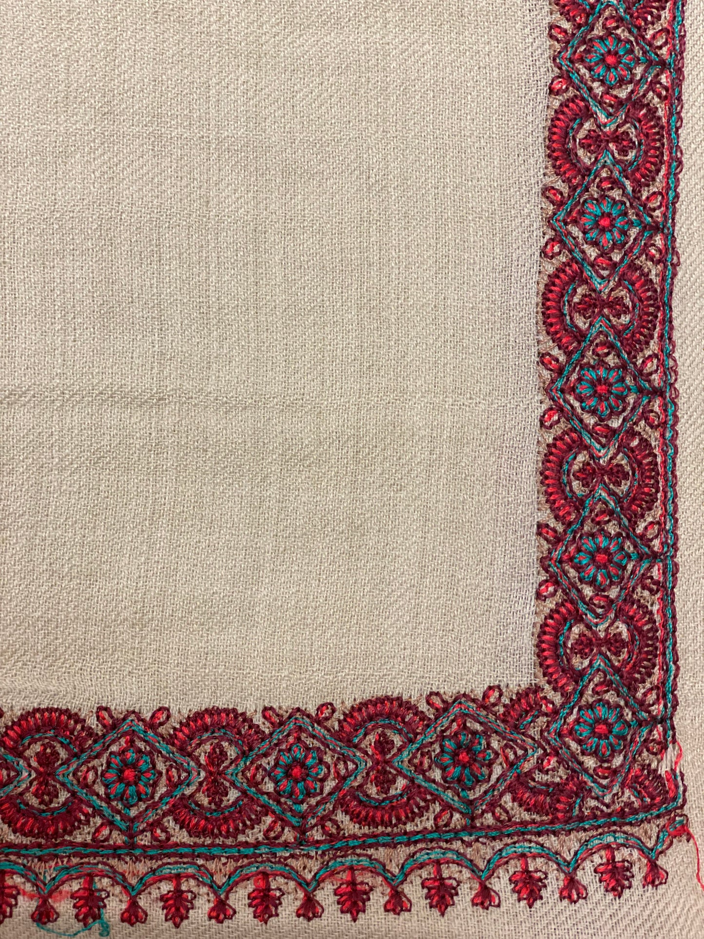 Sand Embroidered Pashmina