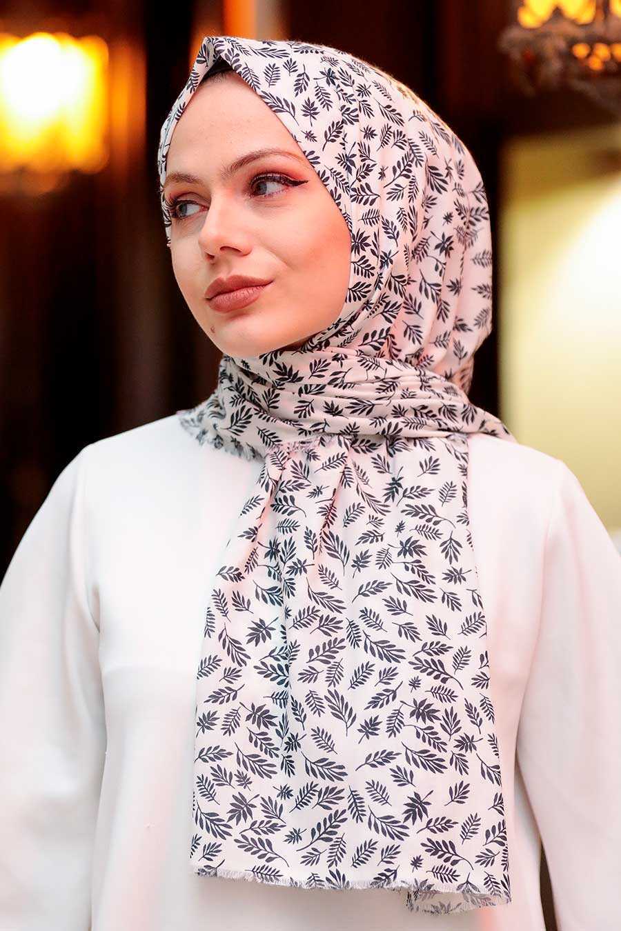 Mini Print Turkish Hijab + - Chaddors