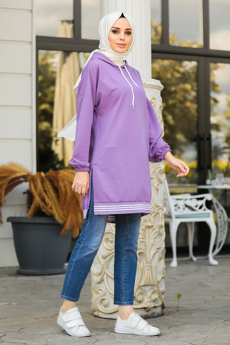 Lilac Turkish Sweatshirt