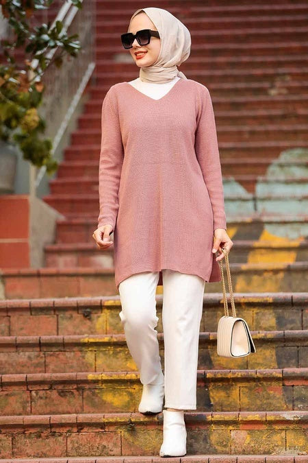 Pink Turkish Sweater Shirt