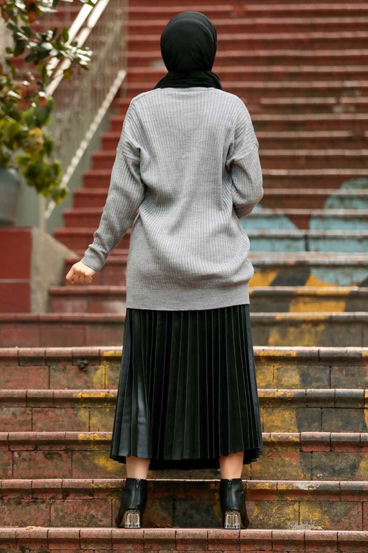 Ribbed Cardigans + - Chaddors
