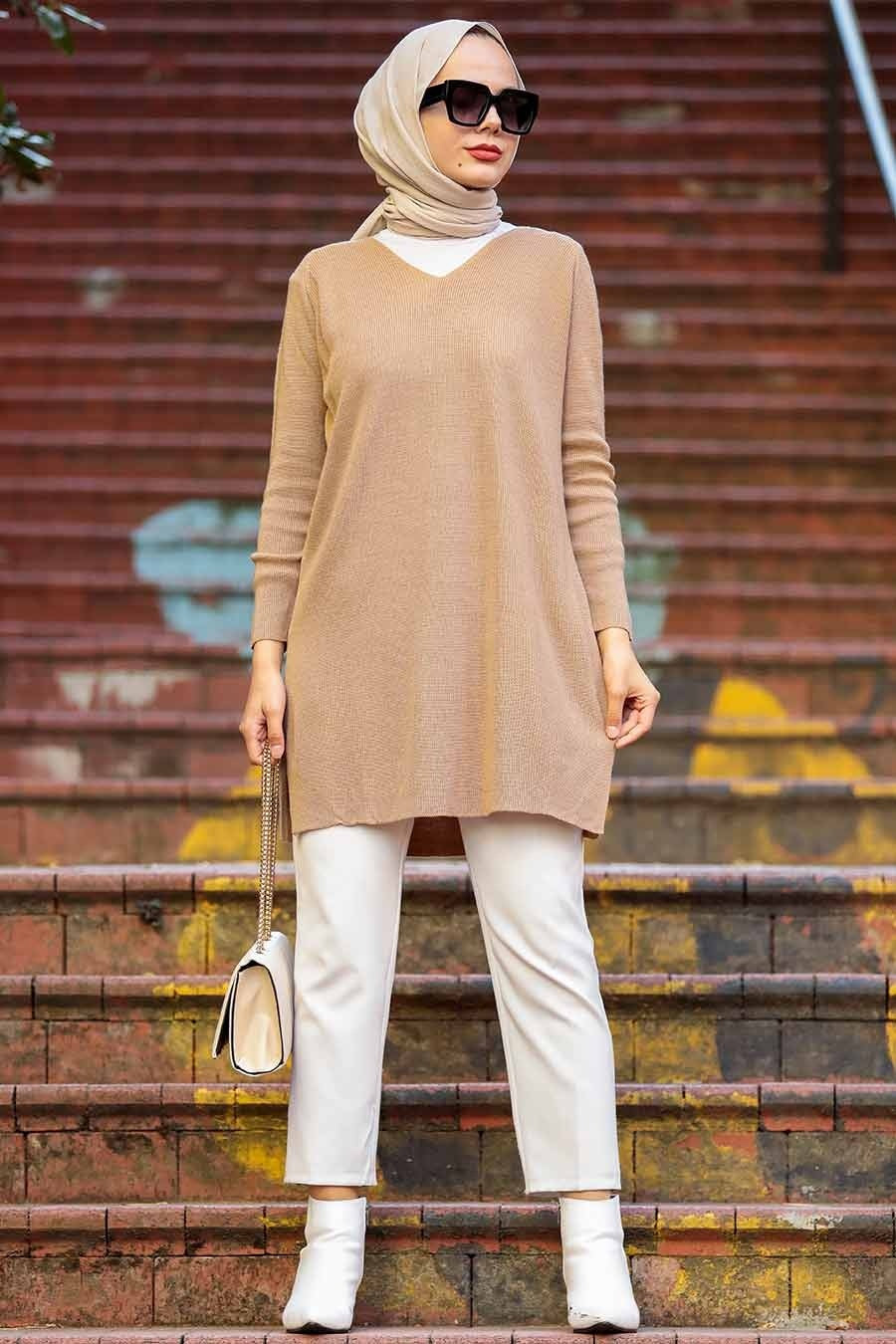 Tan Turkish Sweater Shirt