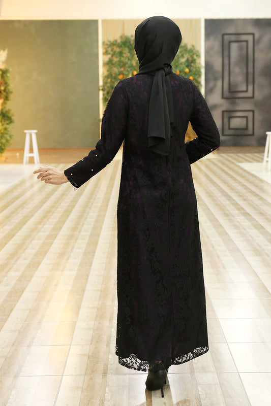 Hina Lace Turkish Dress - Chaddors