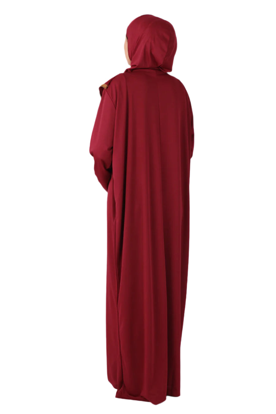 Rouge with Lace Turkish Prayer Dress