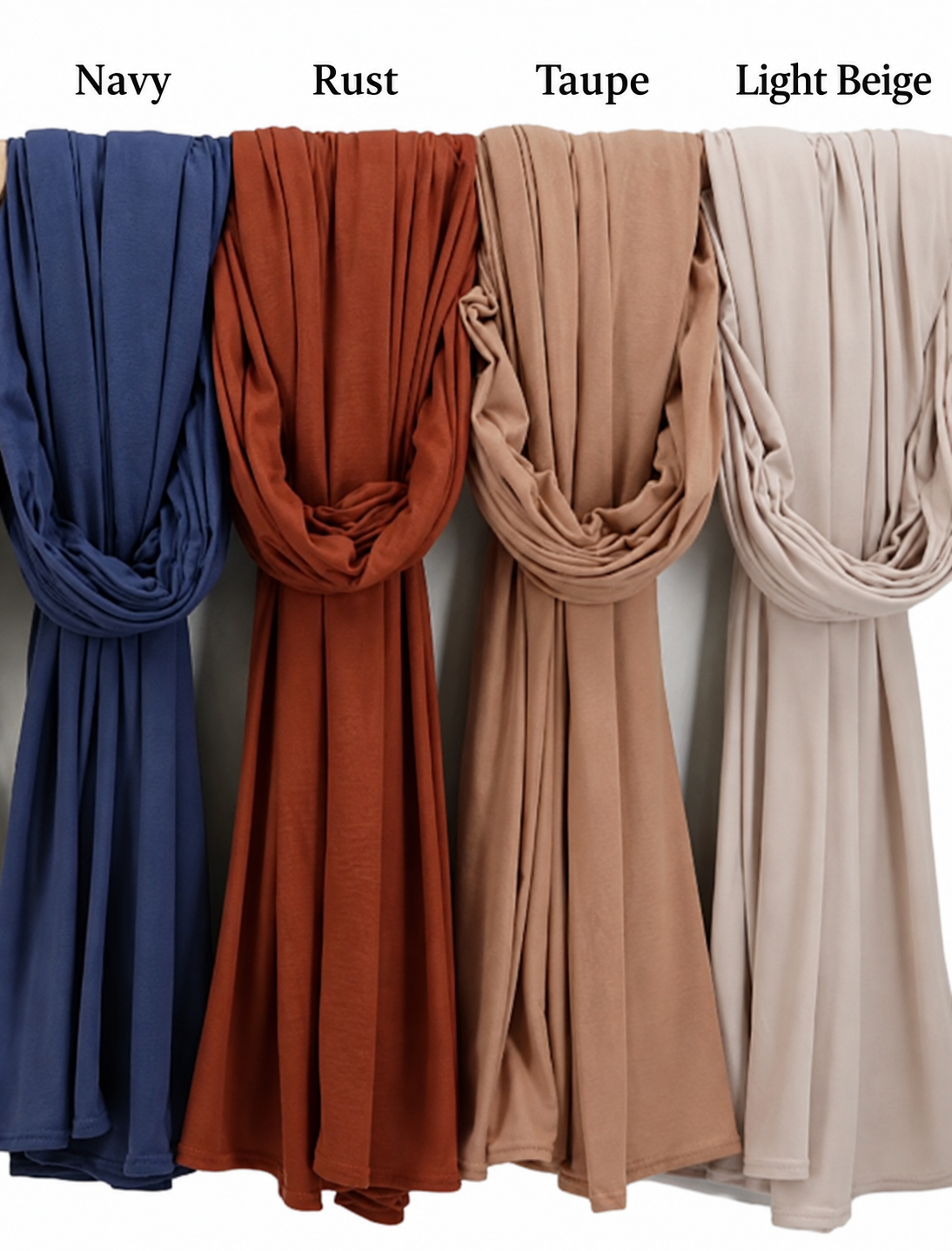 Bamboo Jersey Hijab - Chaddors