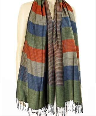 Double Sided Ribbon Light Pashmina - Chaddors