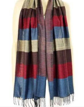 Ribbon Double Sided Light Pashmina